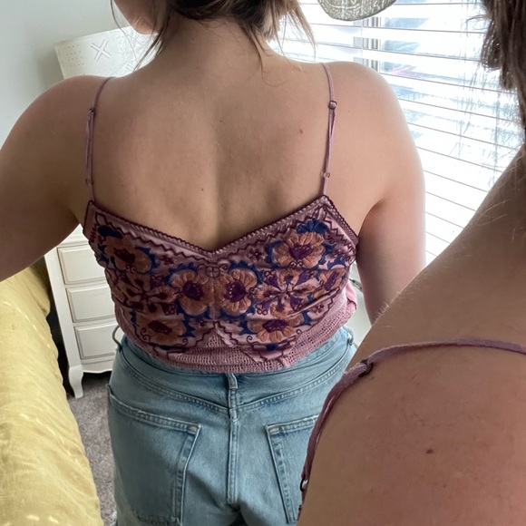 Free People across Cross Bodysuit M - Picture 4 of 12